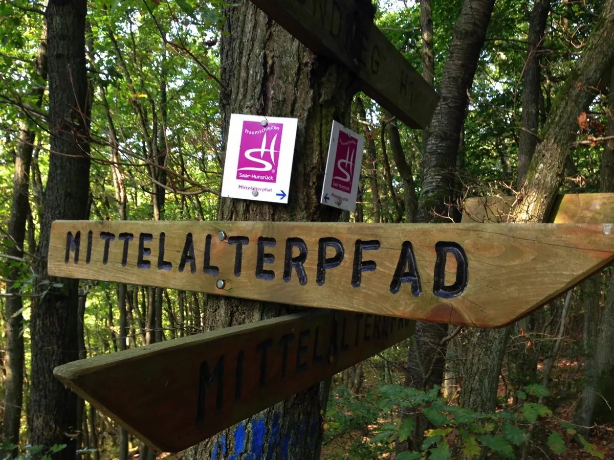 Wanderung der Traumschleife Mittelalterpfad des Saar-Hunsrück-Steig