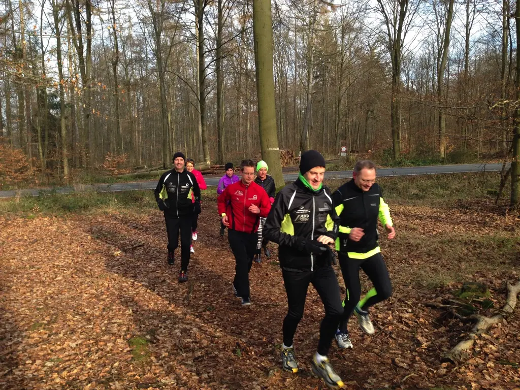 Winterlauf auf dem Burgstadt Pfad Kastellaun mit dem TuS Rhaunen