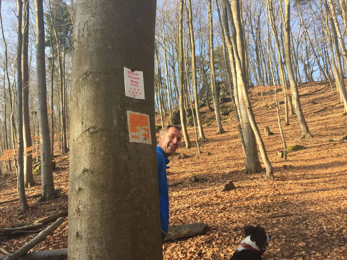Siewe-Stuwe Weg Steig