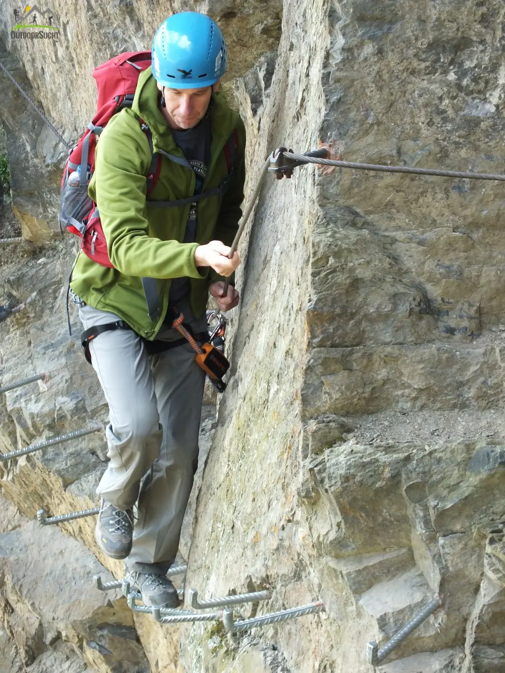 Klettersteig Kurs Mittelrhein - 26