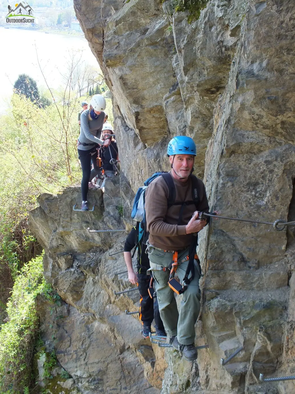 Klettersteig Kurs Mittelrhein - 27