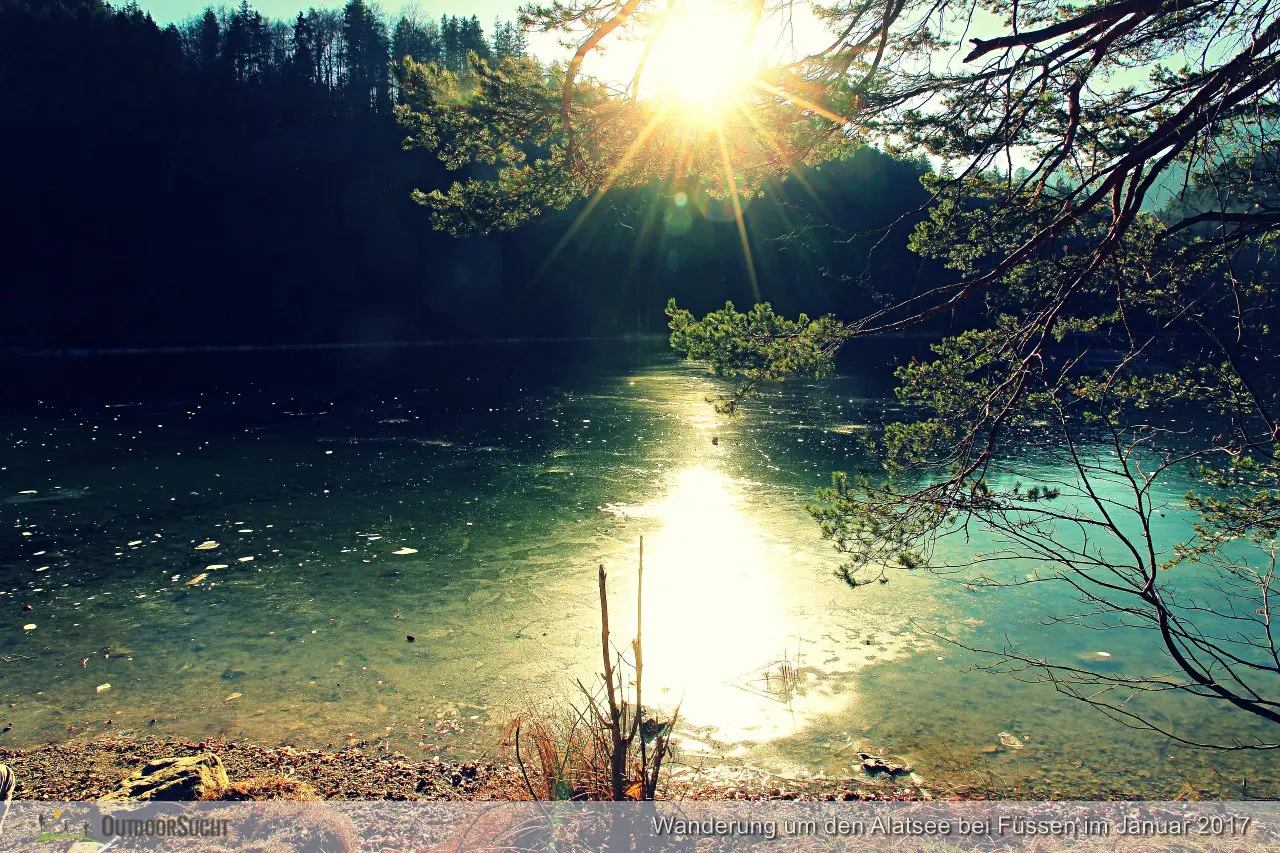 Mystische Stimmung am Alatsee bei Füssen im Allgäu