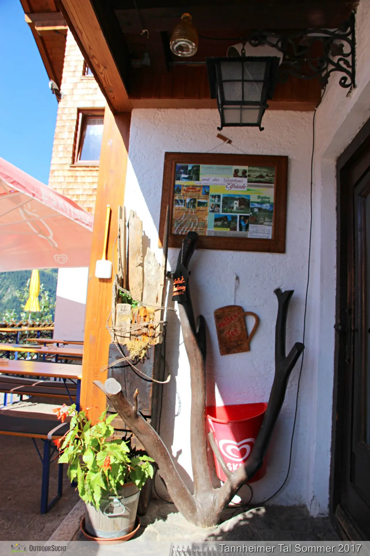 Tannheimer Tal Berghuette Adlerhorst