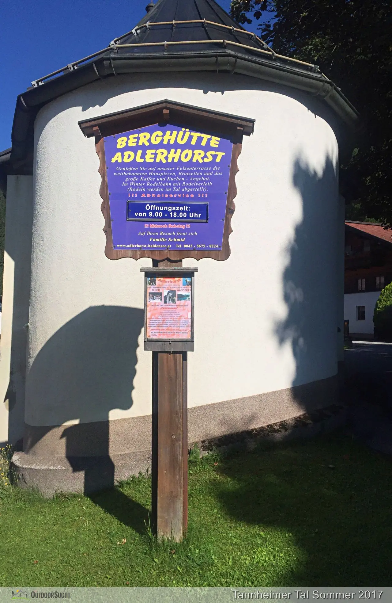 Tannheimer Tal Berghuette Adlerhorst