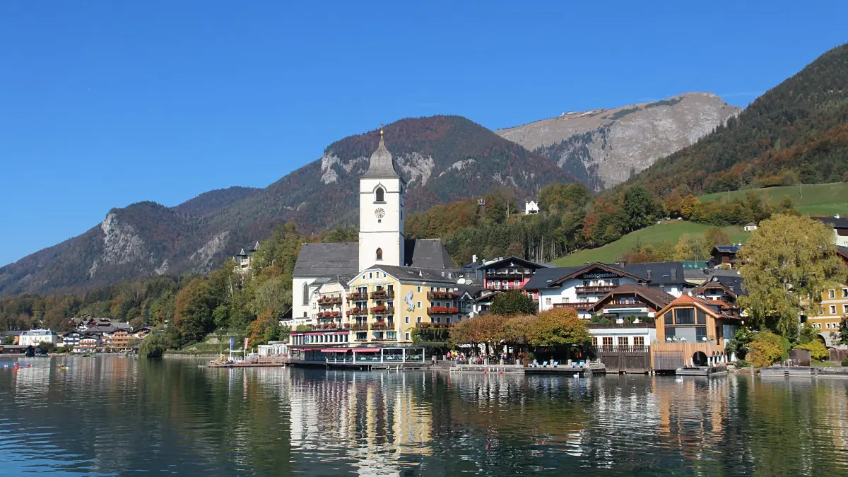 Verliebt in Sankt Wolfgang am Wolfgangsee im Salzkammergut