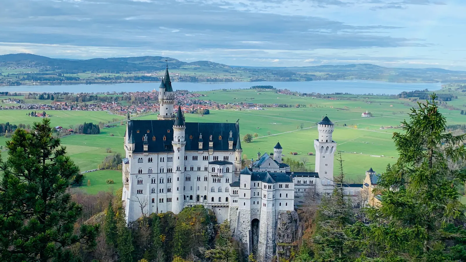 Pöllatschlucht, Schloss Neuschwanstein und Schloss Hohenschwangau